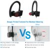 Wireless Headset IPX7 Waterproof Sport Headphones In-Ear Wireless4.1 Stereo Earphone Noise Canceling Neck Earbuds