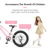 20" Youth Bike Kids Bike for Boys and Girls with Suspension Fork, 7-Speed Drivetrain, Multiple Colors.