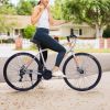 21 Speed Hybrid bike Disc Brake 700 C Road Bike For men women's City Bicycle