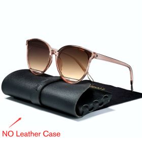 LeonLion 2022 Fashion Cateye Sunglasses Women Luxury Brand Glasses Women/Men Vintage Eyewear Women Oculos De Sol Feminino UV400 (Lenses Color: brown)