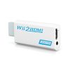 Full HD 1080P Wii to HDMI-compatible Converter Adapter Wii2HDMI-compatible Converter 3.5mm Audio for PC HDTV Monitor Display