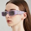 1/2pcs Vintage Small Frame Square Sunglasses Women Men Fashion Luxury Brand Designer Trend Punk Hip Hop Sun Glasses Female UV400