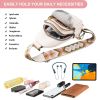 Sling Bag for Women Crossbody Purses Trendy PU Leather Small Sling Backpack Chest Bag for Women