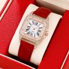 Women Diamond Watch Starry Square Dial Bracelet Watches Ladies Leather Band Quartz Wristwatch Female Clock(No Box)