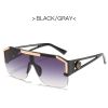 New Luxury Oversized Men Sunglasses Brand Designer Sun Glasses For Women Fashion Gradient Square Shades