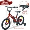 ZUKKA Kids Bike,16 Inch Kids' Bicycle with Training Wheels for Boys Age 4-7 Years,Multiple Colors